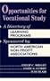 Opportunities for Vocational Study: A Directory of Learning Programs Sponsored by North American Non-Profit Associations