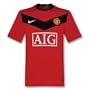 09-10 Man Utd Home Jersey-XL