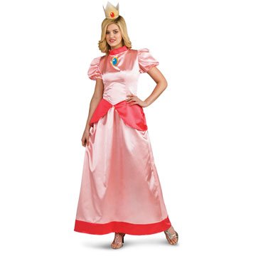 princess peach and daisy costume. Princess Peach Adult Costume