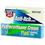 Rite Aid Anti-Itch & Rash, Hydrocortisone 0.5% Cream plus Aloe 1 oz (28 g)