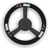 New England Patriots Leather Steering Wheel Cover