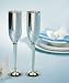 Classic Styling Interlocking Heart Stem Toasting Goblets - 2 flutes per package
