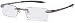 Visualites 1 Reading Glasses,Smoke Frame/Clear Lens,1.00 Strength