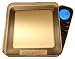 20-Ounce Stainless Kitchen Scale-Weigh Gourmet Dried/Cut Herb Plant Bulk-1.3 Pounds, over 600 Grams!-Black