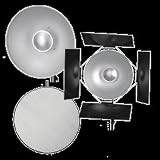walimex Beauty Dish Set f&uuml;r C&CR Serie, 50cm