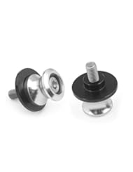 Racing Dirt Motorcycle Accessories Swing Arm Sliders Spools Set Silver Fit For Suzuki 8mm GSXR1000 2007-2008