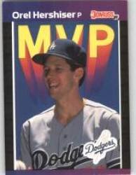 1989 Donruss Bonus MVP's #BC4 Orel Hershiser - Los Angeles Dodgers (Baseball Cards)