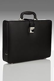 Leather Top Handle Briefcase