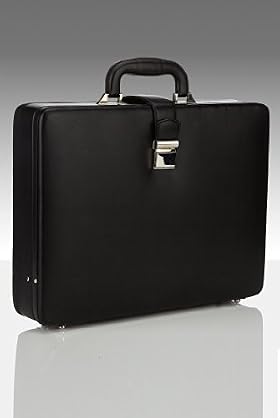 Leather Top Handle Briefcase
