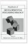 Handbook of Developmental Psychopathology
