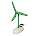 Pixnor 6-in-1 DIY Science Educational Solar Energy Robot Toys Kit Plane Windmill Airboat Car (Green)