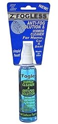 2 Bottles Z'Fogless Anti-Fog Spray Solution - 4 oz each