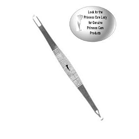 Princess Care Solo SS Ear Loop Blackhead Whitehead Remover Comedone Extractor Double End 04
