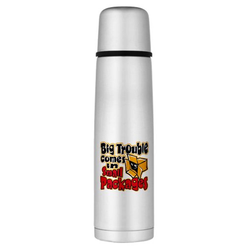 Large Thermos Bottle Big Trouble Comes In Small Packages