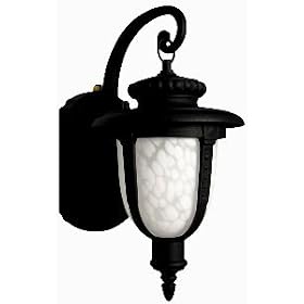 MaxLite SKFG18ELBK 18-Watt Estate Lantern (75-Watt equivalent) in Black by Maxlite