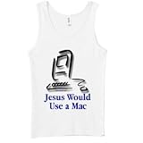 Jesus Would Use a Mac Womens Tank Top