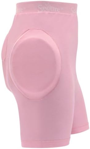 Secure® Unisex Soft Hip Protector w/ Removable Tailbone Pad - Pink - Extra Small