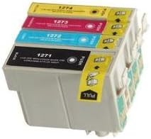 GAIP Remanufactured Ink Cartridges Replacement for Epson 127 (Black, Cyan, Magenta, Yellow , 4-Pack)