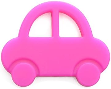 Baby Gamo Car Teether Pink 3 Pack