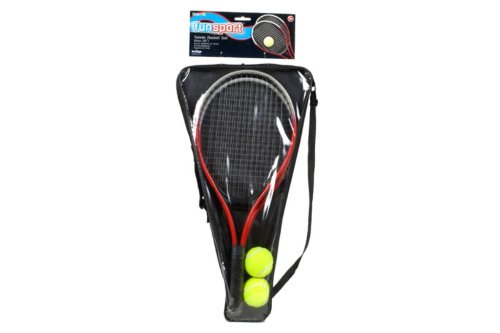 Childrens Toyshop  Toys : 2 Player Metal Tennis Racket Set 51 cm