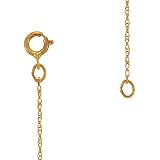 Yellow Gold Chain 10K Serpentine Link Girls or Ladies