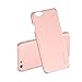 LUVVITT SVELTE Slim Fit [Rose Gold] Premium Matte Finish Hard Case Designed for iPhone 6s (2015) / iPhone 6 (2014) - Rose Gold
