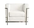 Baxton Studio Le Corbusier-Style Petite Chair, White