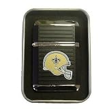 New Orleans Saints NFL Butane Lighter with Tin Box
