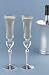 Heart-to-Heart Champagne Flutes