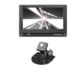 DreamMaker7インチ液晶カーモニター DM-MT070W02L（フロントスタンド）