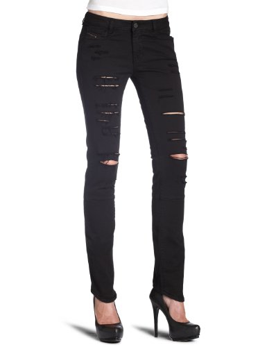 Diesel Women’s Pandik Trousers,Black,24
