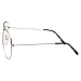 grinderPUNCH Aviator Clear Lens Glasses Fashion Eyewear Non-Prescription UV400 Gold