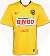Club America Home Replica Jersey-varsity maize/samba