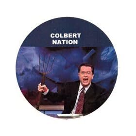 Stephen Colbert's Pitchfork Wielding Mob Democracy Magnet