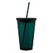 Eco To Go Cold Drink Tumbler - Double Wall -16oz. Capacity - Teal