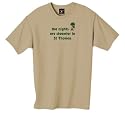 "the nights are steamier in St Thomas" -- 100% Cotton Tee with funny 'Trippinstuff' Design in over 30 color choices