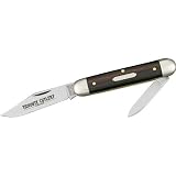 Great Eastern Cutlery 681211 Tidioute Series - Equal End Knife with Smooth Ebony Wood Handles