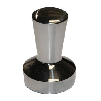 Stainless Steel Tamper with Curved Base 57mm