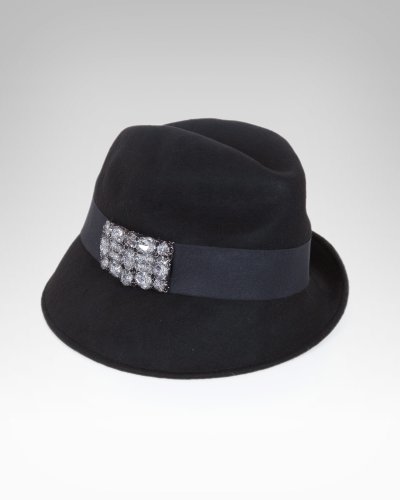 bebe Jewel Dip Fedora