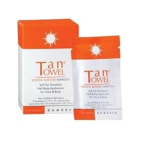 TanTowel TanTowel Classic Half Body - 10 Pack - 10 pack