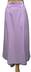 Long Flared Skirt, Lavender