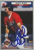 Casey Blake, Syracuse Skychiefs - Blue Jays Affiliate Autographed Card