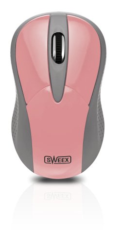 Sweex Mi456 Wireless Mouse; Pitaya Pink; Usb; Optical; 2000 Dpi (mi456) Picture