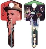 The Three Stooges Curly Kwikset KW House Key