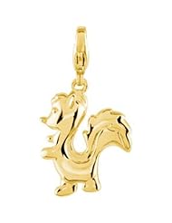 14K Yellow Gold Skunk Charm