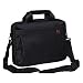 14.1 inch Black Quad Compartment Laptop Notebook Carry Case / Briefcase / Shoulder Messenger Bag