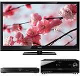 KDL-52Z5100 52" LCD HDTV with Blu-ray Player & 7.1, , Flat Panel Televisions