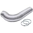 Lambro Industries 3121 4-Inch x 8-Foot Aluminum Flexible Duct