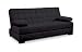 Furniture FX Urban Black Portland Convertible Sofa Sleeper Black, Microfiber Reviews