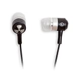 iFrogz EarPollution Metal Drum In-Ear Headphones - Black/Silver
